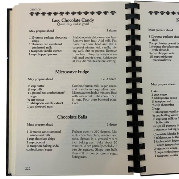 Gulfshore Delights Cookbook Junior Welfare League Fort Myers 1984 Spiral Bound - Picture 10 of 11